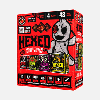 Hexed 48-Shot Aerial Finale Set