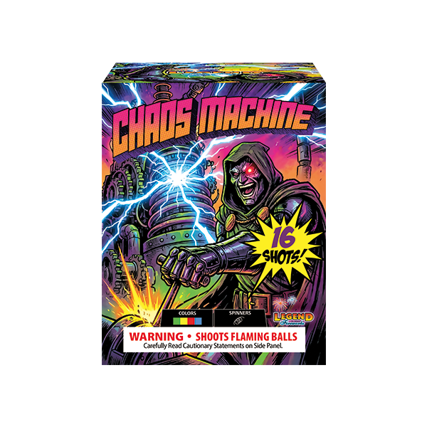 Chaos Machine 16-Shot Standard Aerial Cake