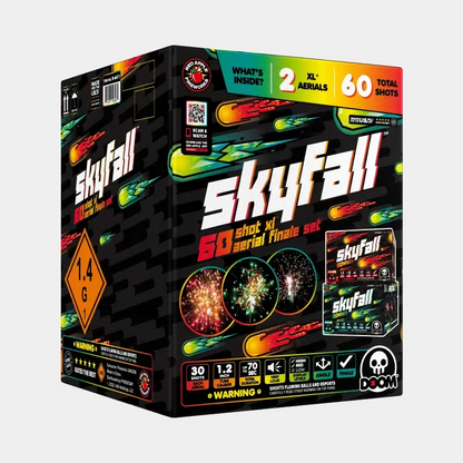 Skyfall™ Conjunto de final aéreo XL® de 60 disparos®