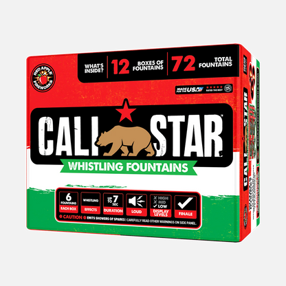 Cali Star™ Whistling Fountains