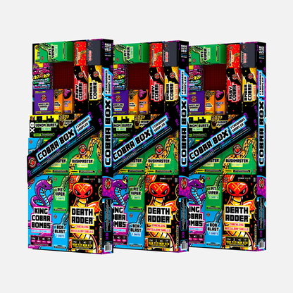 Cobra Box™ 730 Shot Fireworks Samplers®