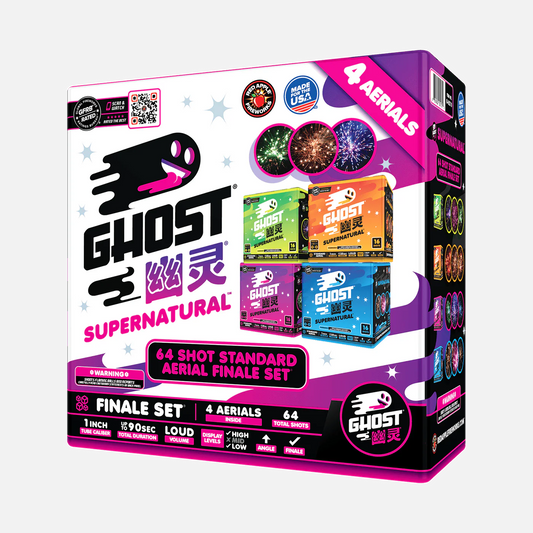 Set de final aéreo estándar Supernatural™ de 64 disparos®