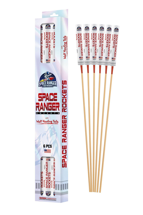 Space Ranger Rocket (6-Pack)