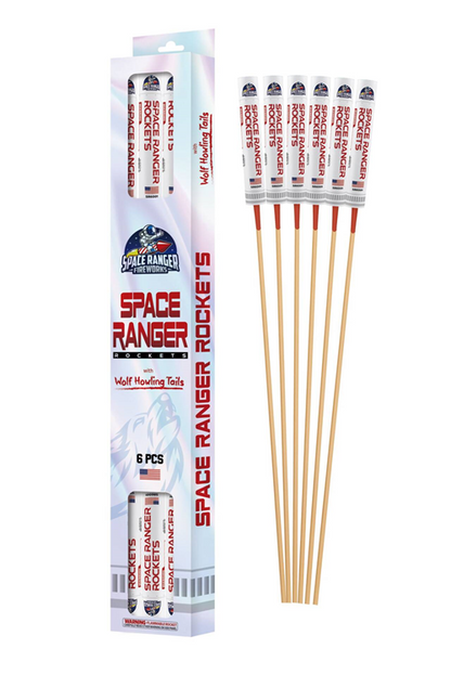 Space Ranger Rocket (6-Pack)