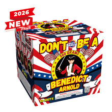 Don't Be A Benedict Arnold 30-Shot XL Aerial Cake