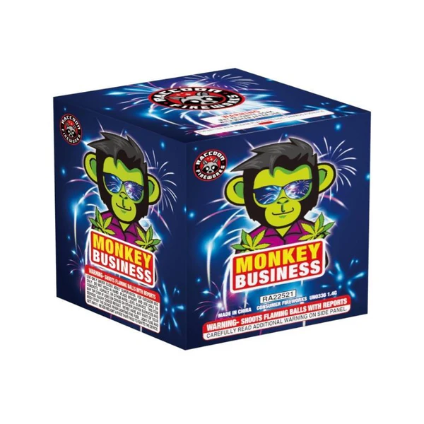 Monkey Business 24-Shot Standard Aerial Cake