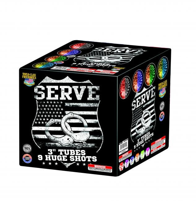 Serve 9-Shot XL Aerial Cake