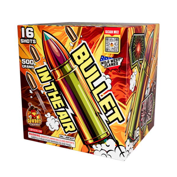 Bullet in the Air 16-Shot XL Aerial Cake