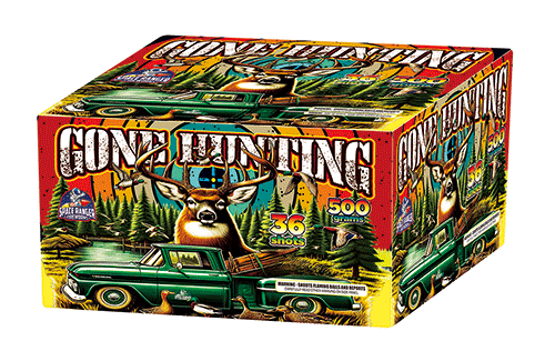 Gone Hunting 36-Shot XL Aerial Cake