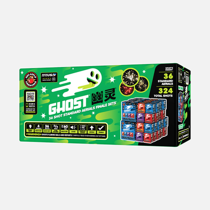 Ghost® 36 Tiros Juegos Pirotécnicos Aéreos de Final Estándar®