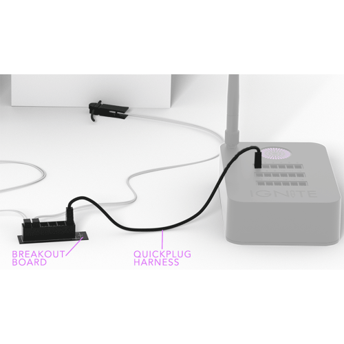 Ignite Breakout Board and Quickplug Harness