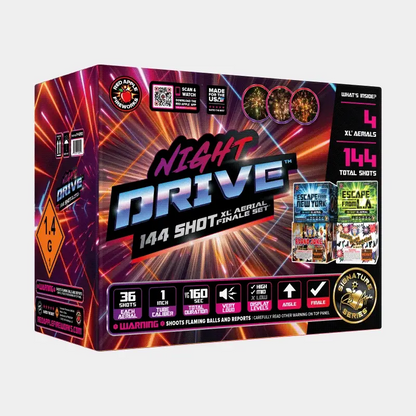 Night Drive™ 144 Disparos XL® Set de Final Aéreo® de Brothers