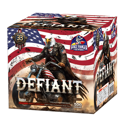 Defiant 33-Shot XL Aerial Cake