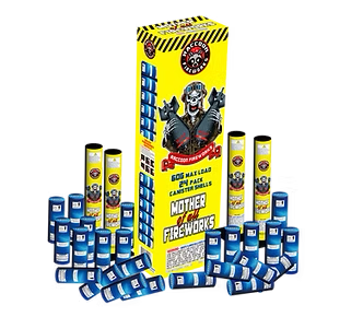 Mother Of All Fireworks 24-Shot 4in. Canister Shells