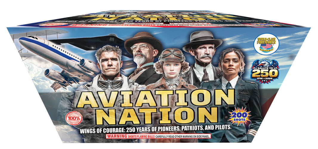 Aviation Nation 200-Shot XL Aerial Cake