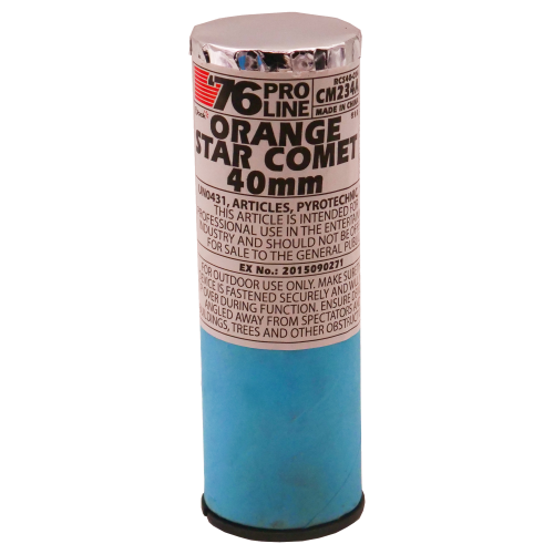40mm Orange Star Comet Single Shot Pro-Line