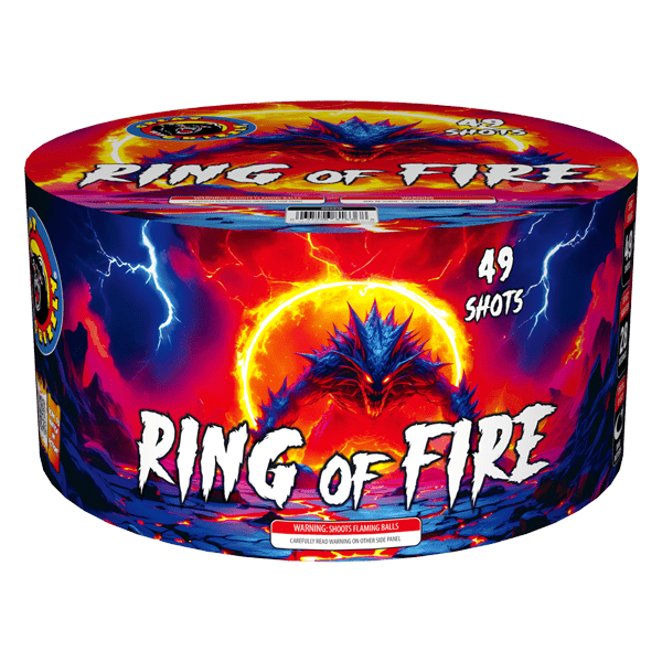 Ring of Fire 49-Shot XL Aerial Cake