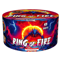Ring of Fire 49-Shot XL Aerial Cake