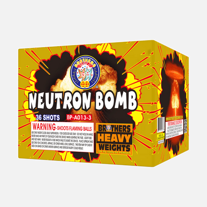 Caja Grande de Bombas XL® Juego de Fuegos Artificiales de 144 Disparos®
