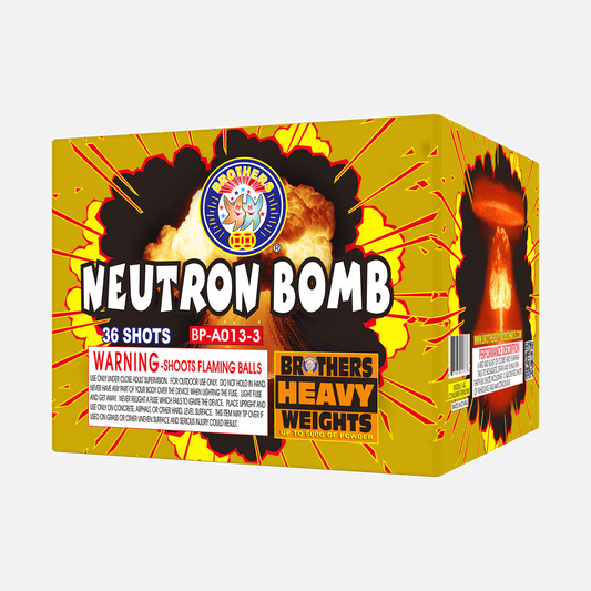 Caja Grande de Bombas XL® Juego de Fuegos Artificiales de 144 Disparos®