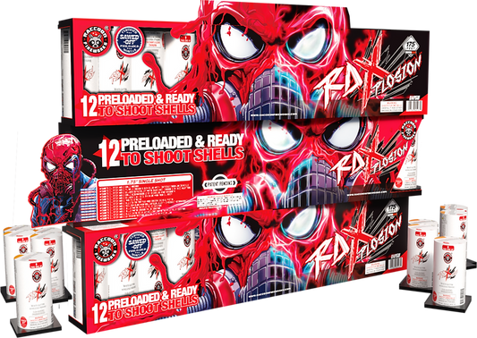 RDXplosion 12-Shot Canister Shell Kit