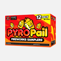 Muestra de fuegos artificiales Pyro Pail™