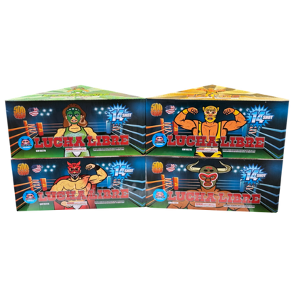Lucha Libre 14-Shot Assortment Set