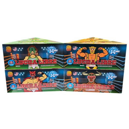 Lucha Libre 14-Shot Assortment Set