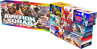 Ignition Squad 144-Shot XL Aerial Assortment