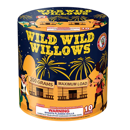 Tarta Aérea Estándar de 10 Tiros Wild Wild Willows