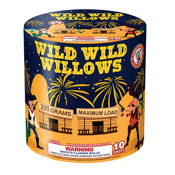 Wild Wild Willows 10-Shot Standard Aerial Cake
