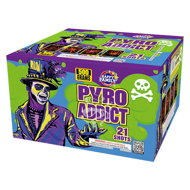 Pyro Addict 21-Shot XL Aerial Cake