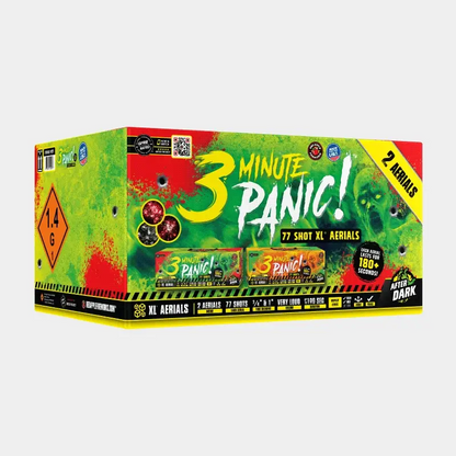 3 Minute Panic™ 77-Disparos XL® Aéreos