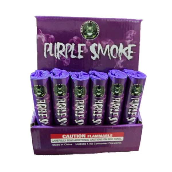 Bomba de humo grande de humo morado | Caja™ 60/1