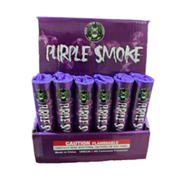 Bomba de humo grande de humo morado | Caja™ 60/1