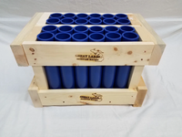 Great Lakes Mortar Racks™ 24-Shot Double Row Straight Rack