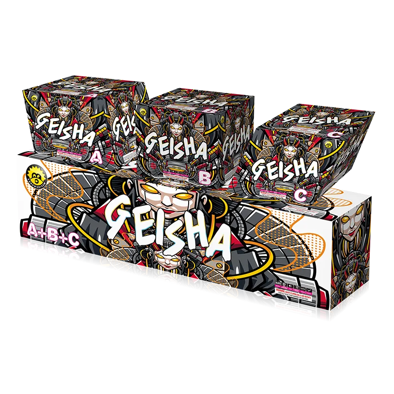 Geisha 75-Shot XL Aerial Compound Cake