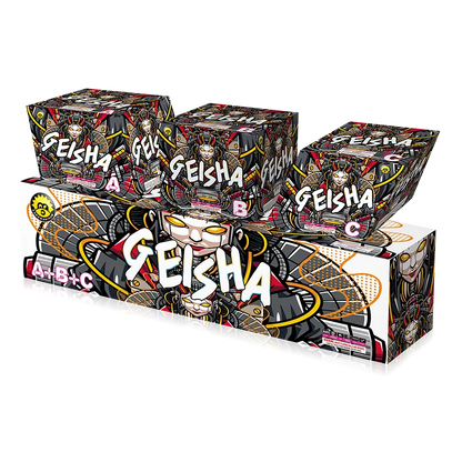 Geisha 75-Shot XL Aerial Compound Cake