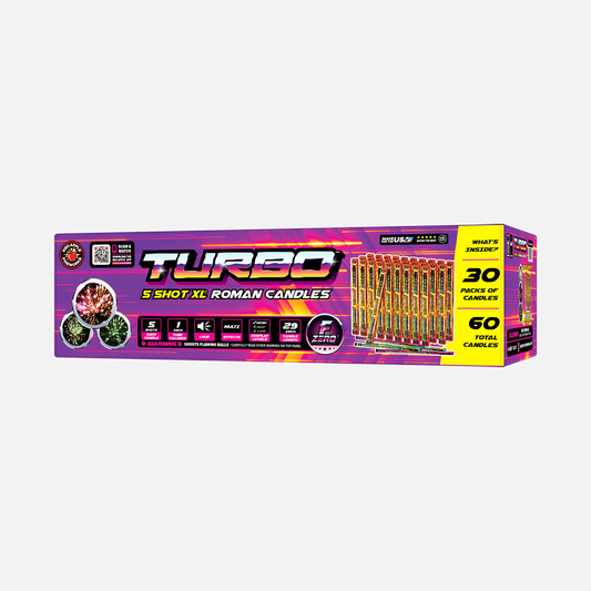 F-Zero® Turbo 5 Disparos XL® Bengalas