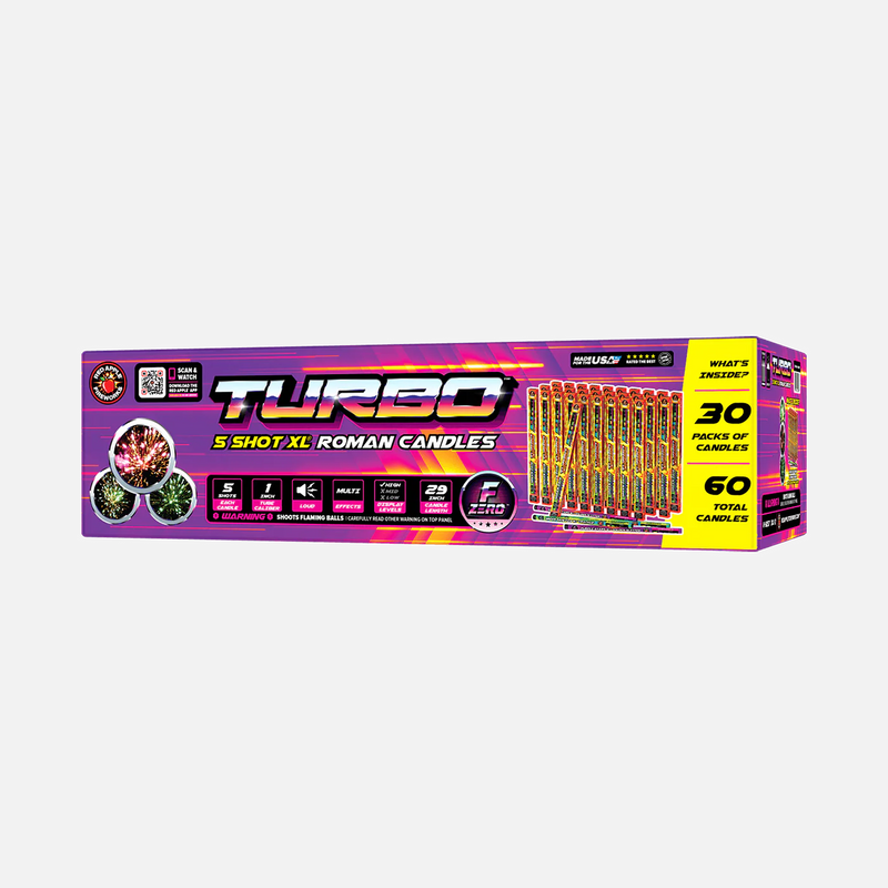 F-Zero® Turbo 5 Disparos XL® Bengalas