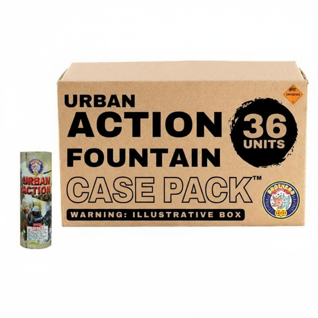 Urban Action Standard Fountain | Case Pack™ 36/1