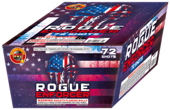 Rogue Enforcer 72-Shot Standard Aerial Cake