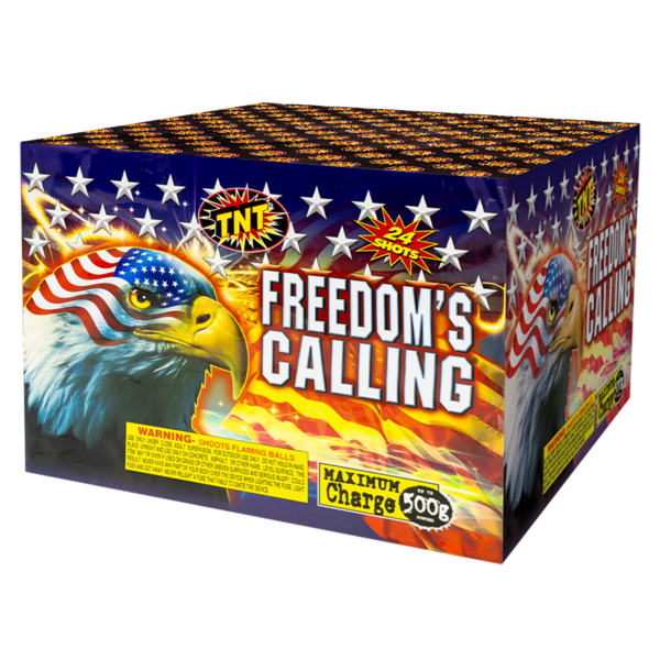 Tarta aérea Freedom's Calling de 24 disparos XL