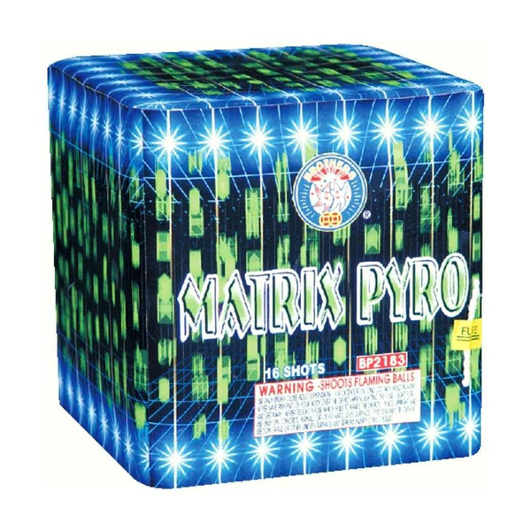 Matrix Pyro 16-Shot Standard Aerial Cake | Case Pack™ 12/1