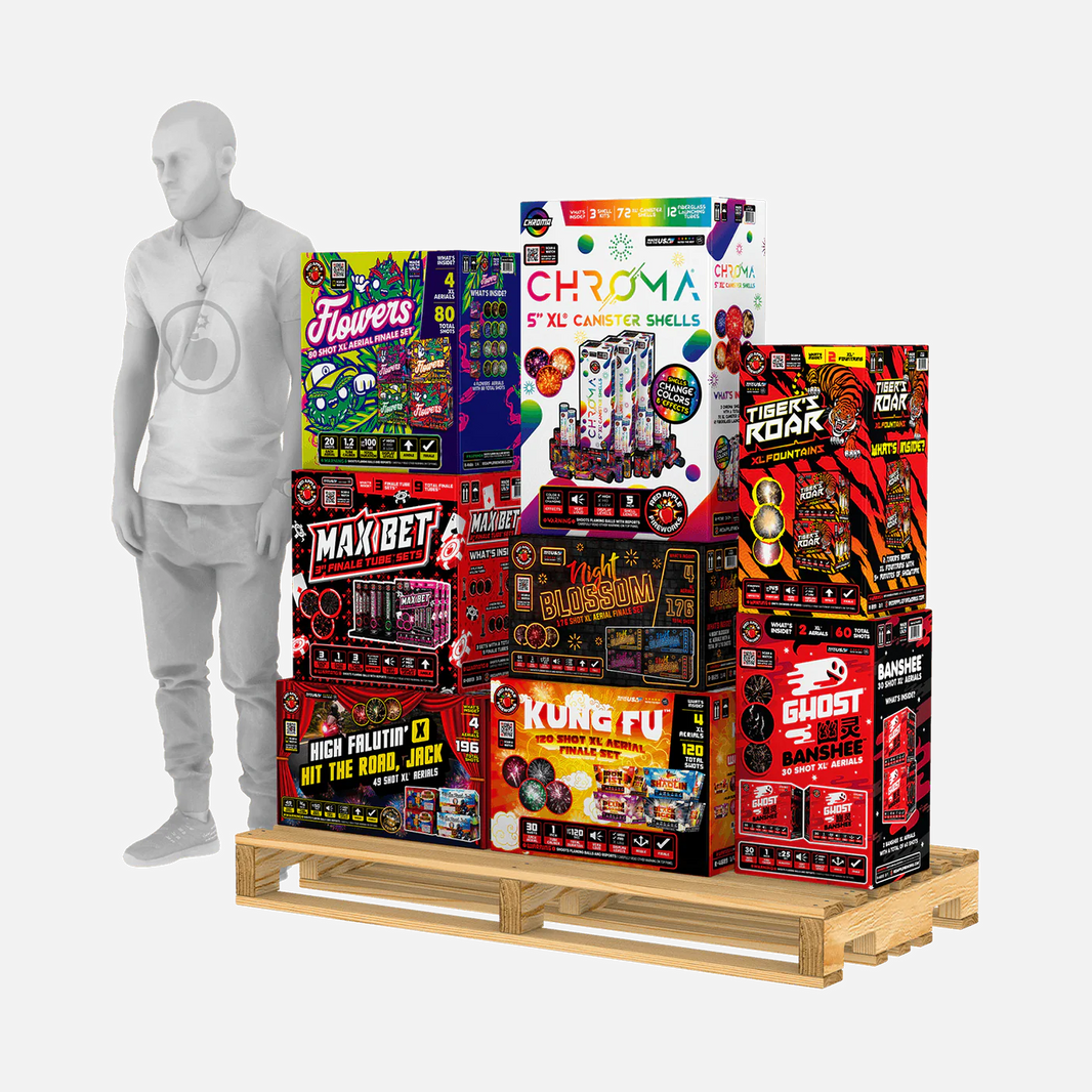Sampler de Paletas de Pintura El Cielo de Barba Roja Party Pallet®