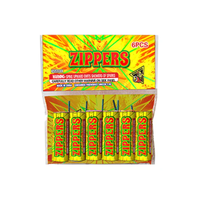Zippers (6-Pack) Flying Novelty