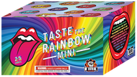 Tase The Rainbow 25-Shot V.I.P 18-Shot Large Aerial Cake Aerial Cake