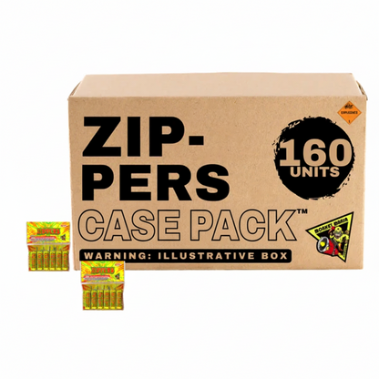 Zippers (6-Pack) Flying Novelty | Case Pack™ 160/1