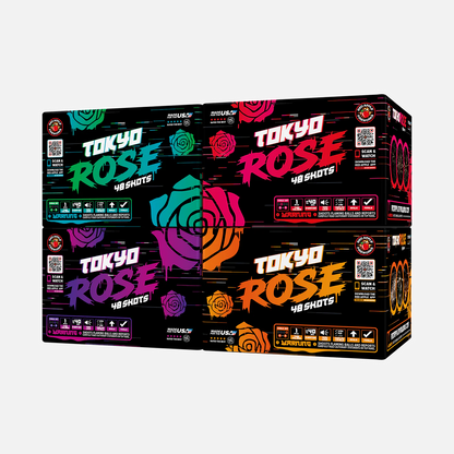 Tokyo Rose 192-Shot XL Aerial Finale Set