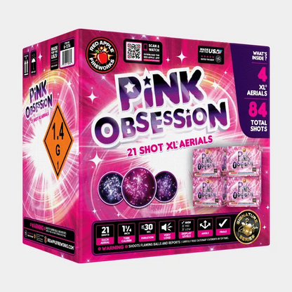 Pink Obsession 21 Tiros XL® Aéreos